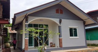 รีวิว ปลูกบ้านเกษตรกำแพงเพชร พื้นที่ใช้สอย 70 ตร.ม. งบประมาณก่อสร้าง 6 แสนกว่าบาท