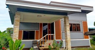รีวิว บ้านชั้นเดียว ราคาประหยัด 2 ห้องนอน 1 ห้องน้ำ งบประมาณ 350,000 บาท