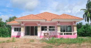 รีวิว บ้านชั้นเดียว สไตล์คอนเทมโพรารี่ 3 ห้องนอน 2 ห้องน้ำ งบประมาณ 1.55 ล้านบาท