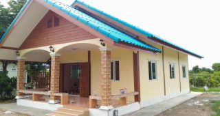 รีวิว บ้านชั้นเดียว สไตล์ชนบท พื้นที่ใช้สอย 75 ตร.ม. งบประมาณ 510,000 บาท