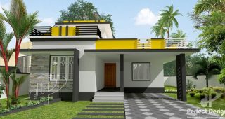 บ้านโมเดิร์นหลังคา Flat Slab