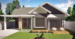 บ้านโมเดิร์นดีไซน์อเมริกันทันสมัยภายในมี 3 ห้องนอน