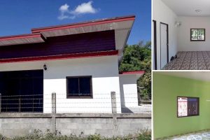 รีวิว สร้างบ้านโมเดิร์น ราคาประหยัด พื้นที่ใช้สอย 58 ตร.ม. งบประมาณ 495,000 บาท