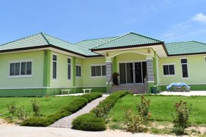รีวิว บ้านเดี่ยวชั้นเดียวหลังใหญ่ 4 ห้องนอน 2 ห้องน้ำ งบประมาณ 2.23 ล้านบาท