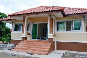 รีวิว บ้านชั้นเดียว แนวทรอปิคอล พื้นที่ใช้สอย 98 ตร.ม. งบประมาณ 850,000 บาท