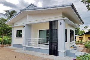 รีวิว บ้านโมเดิร์นชั้นเดียว พื้นที่ใช้สอย 70 ตร.ม. งบประมาณ 890,000 บาท