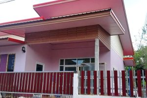 รีวิว บ้านโมเดิร์นชั้นเดียว สำหรับคนงบน้อย งบประมาณ 5 แสนกว่าบาท