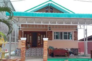 รีวิว ปลูกบ้านชั้นเดียว ที่ดินหน้าแคบแต่ลึก พื้นที่ใช้สอย 120 ตร.ม. งบประมาณล้านต้น ๆ