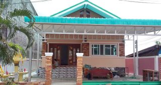 รีวิว ปลูกบ้านชั้นเดียว ที่ดินหน้าแคบแต่ลึก พื้นที่ใช้สอย 120 ตร.ม. งบประมาณล้านต้น ๆ