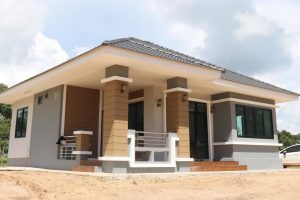 รีวิว บ้านเดี่ยวชั้นเดียว พื้นที่ใช้สอย 110 ตร.ม. 3 ห้องนอน 2 ห้องน้ำ งบประมาณ 1.2 ล้านบาท