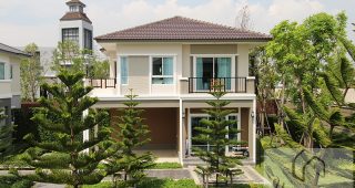EP.945 รีวิว ภัสสร เทพารักษ์-บางนา บ้านเดี่ยว 2 ชั้นสไตล์อังกฤษ เริ่มต้น 3.59 ล้านบาท