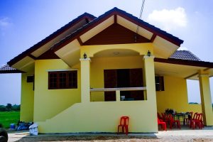 รีวิว บ้านชั้นครึ่งยกพื้น 3 ห้องนอน 2 ห้องน้ำ 1 จอดรถ งบประมาณ 800,000 บาท