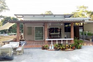 รีวิว บ้านกลางสวนชั้นเดียว 2 ห้องนอน 1 ห้องน้ำ งบประมาณ 500,000 บาท