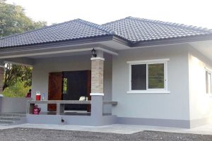 รีวิว บ้านชั้นเดียวแนวร่วมสมัย พื้นที่ใช้สอย 120 ตร.ม. 3 ห้องนอน 2 ห้องน้ำ งบประมาณ 900,000 บาท