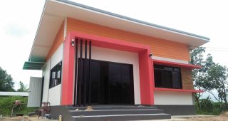 รีวิว บ้านโมเดิร์นชั้นเดียว พื้นที่ใช้สอย 53 ตร.ม. งบประมาณ 580,000 บาท