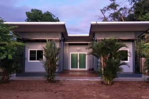 รีวิว บ้านชั้นเดียว แนวโมเดิร์น พื้นที่ใช้สอย 76 ตร.ม. งบประมาณ 600,000 บาท