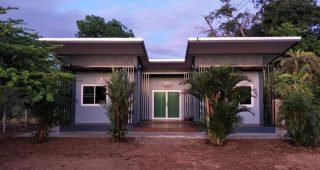 รีวิว บ้านชั้นเดียว แนวโมเดิร์น พื้นที่ใช้สอย 76 ตร.ม. งบประมาณ 600,000 บาท