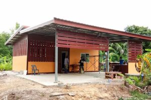 รีวิว บ้านชั้นเดียวสไตล์ชนบท พื้นที่ใช้สอย 40 ตร.ม. งบประมาณ 200,000 บาท