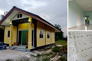 รีวิว บ้านชั้นเดียว สไตล์ชนบท 2 ห้องนอน 1 ห้องน้ำ งบประมาณ 560,000 บาท