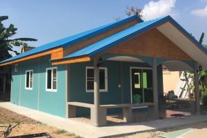 รีวิว บ้านชั้นเดียวสไตล์ชนบท พื้นที่ใช้สอย 60 ตร.ม. งบประมาณ 400,000 กว่าบาท