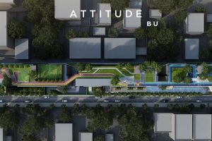 รีวิว แอททิจูด ม.กรุงเทพ Attitude BU คอนโดรูปแบบใหม่ดีไซน์เก๋ ติดถนนใหญ่ ตรงข้าม ม.กรุงเทพ