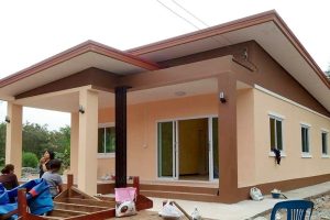 รีวิว บ้านโมเดิร์นชั้นเดียว พื้นที่ใช้สอย 96.18 ตร.ม. งบประมาณ 890,000 บาท