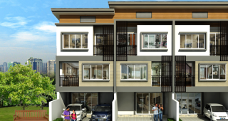 คิวบิส ทาวน์โฮม สนามบินน้ำ Cubist Townhome Sanambinnam