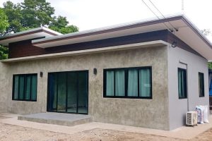 รีวิว บ้านโมเดิร์นลอฟท์ชั้นเดียว พื้นที่ใช้สอย 68 ตร.ม. งบประมาณ 650,000 บาท