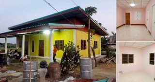 รีวิว บ้านโมเดิร์นชั้นเดียว พื้นที่ใช้สอย 118 ตร.ม. งบประมาณ 350,000 บาท