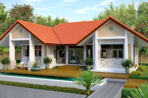 แบบบ้านภูรพี แบบบ้านหรูจาก SCG สวยหมดจดลงตัวทุกพื้นที่