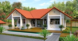 แบบบ้านภูรพี แบบบ้านหรูจาก SCG สวยหมดจดลงตัวทุกพื้นที่