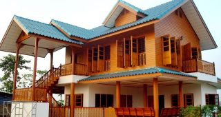 รีวิว บ้านไม้ชายทุ่ง บ้านทรงไทยประยุกต์จาก แบบบ้าน SCG งบประมาณ 1.6 ล้านบาท