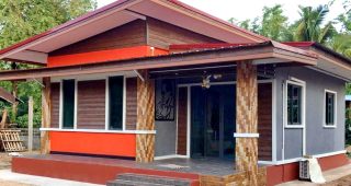 รีวิว บ้านชั้นเดียว สไตล์โมเดิร์น แบบเรียบง่าย งบประมาณ 380,000 บาท