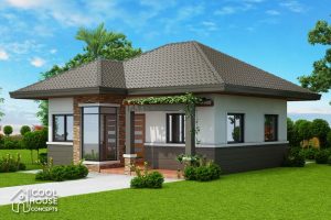 บ้านดีไซน์รีสอร์ทขนาด 2 ห้องนอน เล็ก ๆ แต่สวยครบ