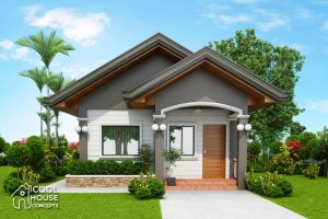 แบบบ้าน 2 ห้องนอน กะทัดรัดน่ารักฟังค์ชั่นครบ