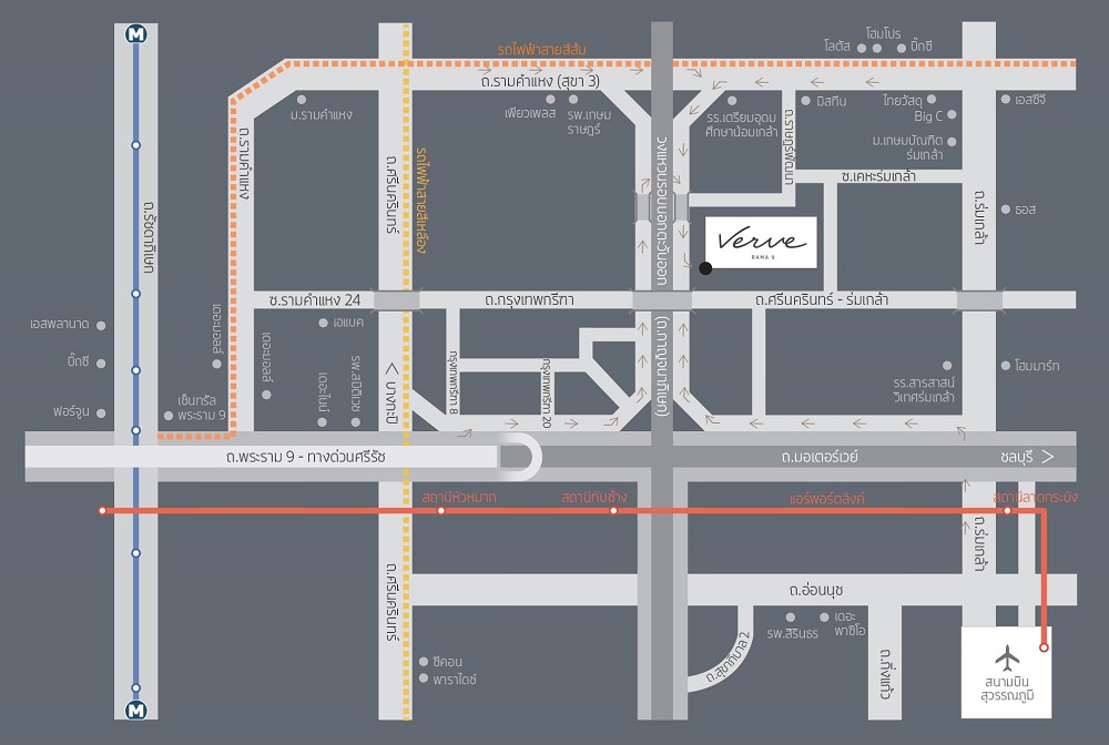 map VERVE Rama 9