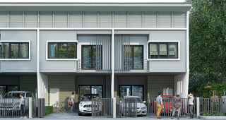 ทาวน์โฮม บ้านลภาวัน 23 ติดถนนใหญ่ 345-ราชพฤกษ์ Baan Lapawan 23
