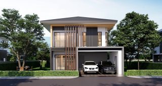 ไม้ใหญ่ เออร์เบิน ไลฟ์ สกลนคร Maiyai Urban Life บ้านเดี่ยว และ บ้านแฝด ติดถนนสี่เลน ใกล้เมือง