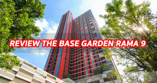 EP.1282 รีวิว คอนโด The Base Garden พระราม 9 ใกล้ Airport Link รามคำแหง ประมาณ 700 ม.