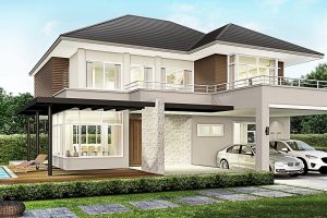 บ้านเดี่ยว ฉัตรเพชร เอ็กซ์ การ์เด้นวิลล์ Chatpetch X Garden Ville