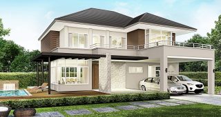 บ้านเดี่ยว ฉัตรเพชร เอ็กซ์ การ์เด้นวิลล์ Chatpetch X Garden Ville