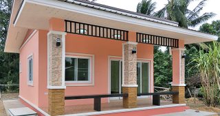 รีวิว บ้านชั้นเดียวสไตล์โมเดิร์น ขนาดกะทัดรัด เหมาะกับครอบครัวเริ่มต้น