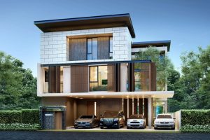 บ้านเดี่ยว ดิ เออเบิร์น รีเซิร์ฟ พระราม 9-มอเตอร์เวย์ The Urban Reserve Rama 9-Motorway