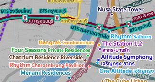 คอนโด BTS สะพานตากสิน 2022-2023 / คอนโดติดรถไฟฟ้า BTS สะพานตากสิน
