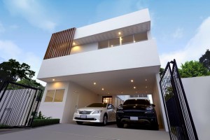 บ้านเดี่ยว คอร์ทยาร์ด วิลล่า พระราม 9-วงแหวน Courtyard Villa Rama 9-Wongwaen