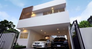 บ้านเดี่ยว คอร์ทยาร์ด วิลล่า พระราม 9-วงแหวน Courtyard Villa Rama 9-Wongwaen