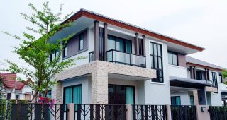 อินโทร พาร์ค หัวทะเล Intro Park Huathalae บ้านสไตล์โมเดิร์น บนถนนราชสีมา-โชคชัย