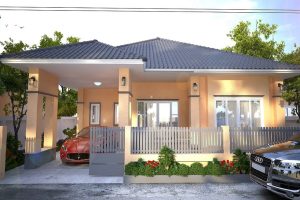 หนองคายวิลล่า Nongkhai Villa ทาวนโฮมและบ้านเดี่ยว เงียบสงบ ใกล้ชิดธรรมชาติ