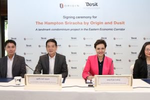 คอนโด เดอะ แฮมป์ตัน ศรีราชา บาย ออริจิ้น แอนด์ ดุสิต The Hampton Sriracha by Origin and Dusit