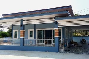 รีวิว บ้านเดี่ยวชั้นเดียว แนวโมเดิร์น ฟังก์ชั่นจัดเต็ม พื้นที่ใช้สอย 180 ตร.ม. งบประมาณ 1.1 ล้านบาท*